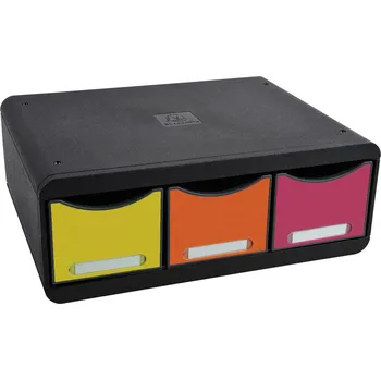 Kancelář Zásuvkový box nízký Exacompta Iderama, 3 zásuvky, PS