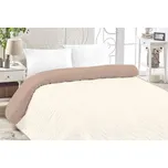 Dilios Luxury přehoz na postel Barva: ecru/mic mac rev, Rozměr: 215 x 240 cm
