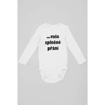 Kojenecký body Kojenecké body Splněné přání Velikost: 80(9m-12m)