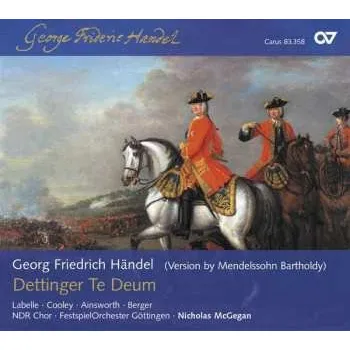 Zahraniční hudba CD Georg Friedrich Händel: Dettingen Te Deum 2010