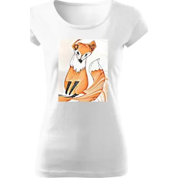 Dámské tričko Tričko s potiskem Pouštní liška dámské