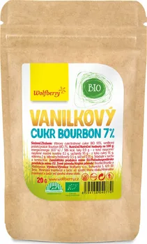 Sladidlo Wolfberry Vanilkový cukr Bourbon 7 % Bio 20 g