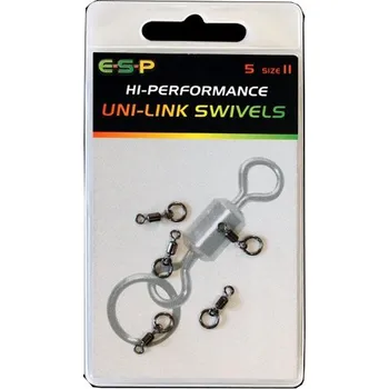 5ks - Obratlík ESP Uni-Link Swivels Hi-Performance Velikost 10