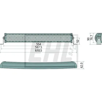 Pracovní světlo Pracovní světla / světelná lišta LED 7070010202