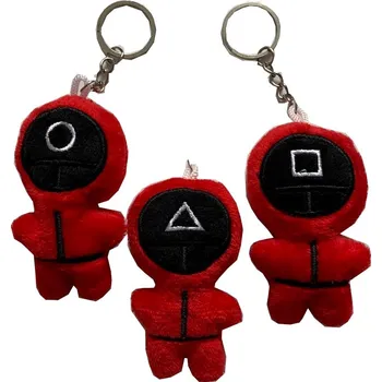 Přívěšek, plyšák 8 cm Hra na oliheň Barva: čtverec