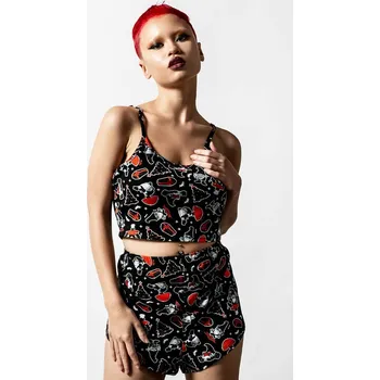 tílko dámské - Gnomies Cropped Cami - KILLSTAR - KSRA004640 - S