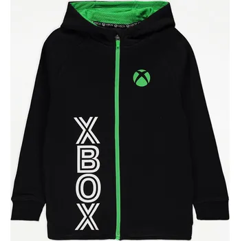 Chlapecký svetr GEORGE CHLAPECKÁ MIKINA "XBOX CREW" Barva: černá, Velikost: 8-9 let (134)