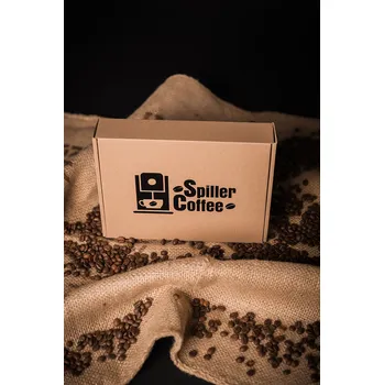 Káva káva Spiller Coffee Degustační balíček Složení: Indonesia Java Blawan, El Salvador, Panama SHB Boquete Casa Ruiz