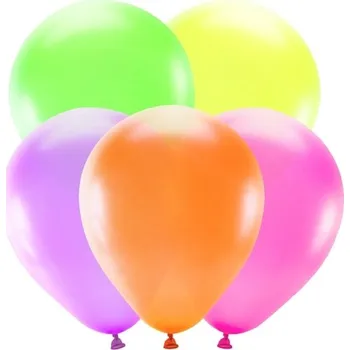 Balónek Balónky neonové - 10 ks mix, 23 cm