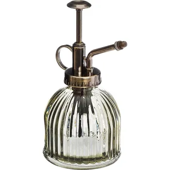 Keramický dřez Atmosphera Skleněný postřikovač Vintage, průměr 8 x 16 cm, žlutá