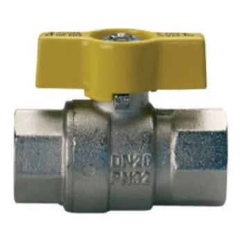 Vodovodní kohout Kulový kohout plyn 1" MM motýl ATHENA