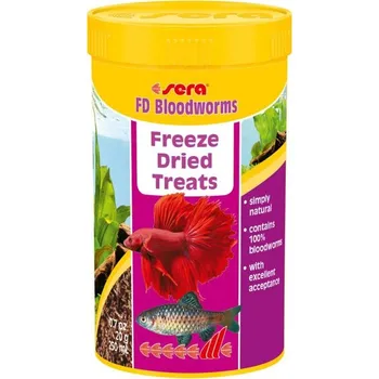 Krmivo pro rybičky Sera FD Muckenlarven (Patentky) 250 Ml