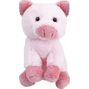 plyšák PLYŠ Prasátko růžové 12cm (plyšová hračka)