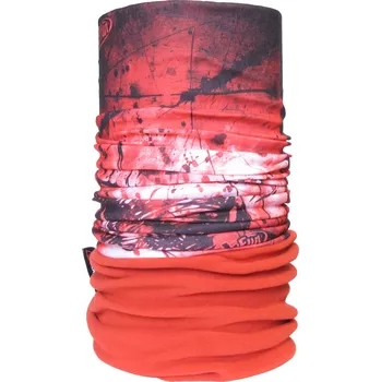 Nákrčník 4Fun DRAKKAR RED ZIMNÍ MULTIFUNKČNÍ ŠÁTEK