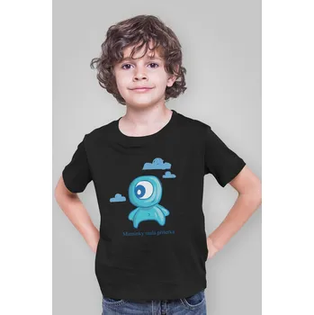 Chlapecké tričko Chlapecké tričko Maminky malá příšerka Barva: Černá, Velikost: 110