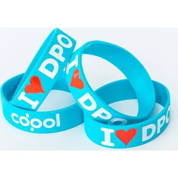 Náramek Silikonový náramek I ♥ DPO