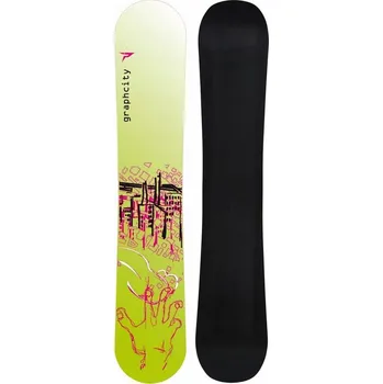Snowboard snowboard Pale Graphcity Green 163 cm