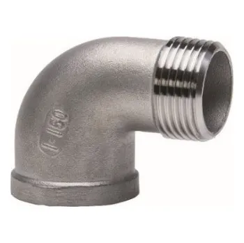 Fitinka GEBO Nerezové koleno MF 90° Velikost: 1/8"