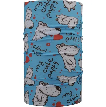 4Fun PUPPY BLUE LETNÍ DĚTSKÝ MULTIFUNKČNÍ ŠÁTEK Kolekce: Standard Kid