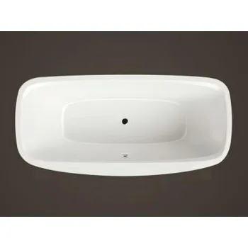 Vana Santech Bevel vana 1800x860mm, obdélníková akrylátová, ostrůvek, výpusť 80cm, bez podpory