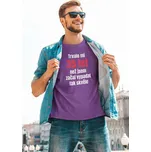 Pánské tričko Trvalo mi 35 let Barva: Fialová, Velikost: 3XL