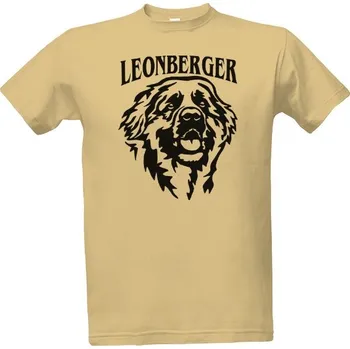 Pánská móda Tričko s potiskem Leonberger s nápisem pánské