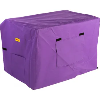 přepravka pro zvíře Potah na přepravní klec FIALOVÁ BARVA Velikost klecí: XS 45x33x40,5cm