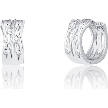 Náušnice Stříbrné náušnice kroužky SVLE1070XH2BI00