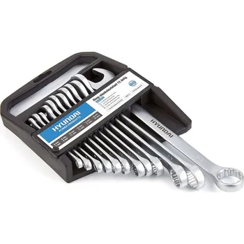 Sada nářadí Sada 12 ks očkoplochých oboustranných klíčů 6 - 22 mm , HYUNDAI (Hyundai Power Products)