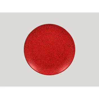 Talíř Ruby talíř mělký 28 cm - červená