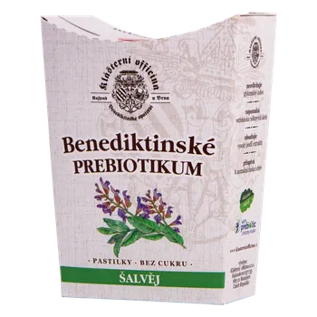 Klášterní officína Benediktinské prebiotikum šalvěj 20 pastilek