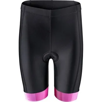 Cyklistické kalhoty Force kraťasy KID VICTORY do pasu s vložkou (růžová)