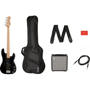Baskytara Fender Squier Affinity Series PJ Bass Pack černá
