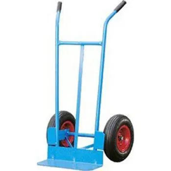 Stavební technika Rudl modrý - dušová kola / nosnost 300 kg