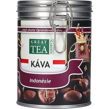 Káva Great Tea Garden Káva Indonésie v dóze Varianta: zrnková 200g
