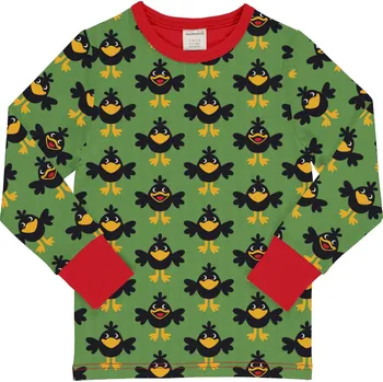 Chlapecké tričko Dětské triko s dlouhým rukávem Vrány Maxomorra Velikost: 74/80