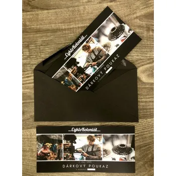 Dárkový potravinový koš CYKLOKOLONIÁL DÁRKOVÝ POUKAZ Cena: 1000