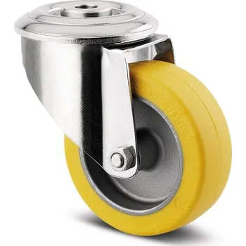 Pojezdové kolečko TENTE KOLEČKA Kolečko do pekařských pecí 100mm, otočné, otvor pro čep, 3470IDG100P30-13