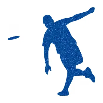 Samolepicí dekorace na vozidlo Discgolf 001 levá (88 - Ultra Metalic modrá) SAMOLEPKA NA AUTO, NÁLEPKA, FÓLIE, POLEP, TUNING, VLASTNÍ TEXT, TISK, AUTOSAMOLEPKY.cz, POLEPY, OBRÁZEK, LOGO, 3D STICKERS