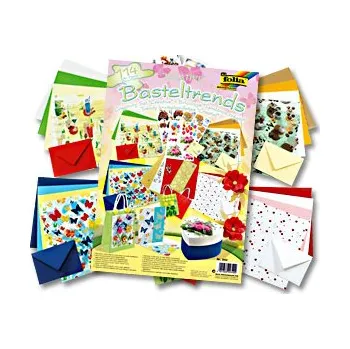 Barevný papír Folia Sada barevných papírů 25 x 35cm - Velká Kreativ