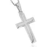 Zlatnictví U Kostela Stříbrný přívěsek křížek 2114 574331313