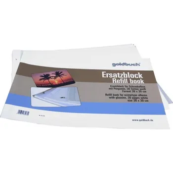 Fotoalbum GOLDBUCH náhradní listy 38x30, bílé