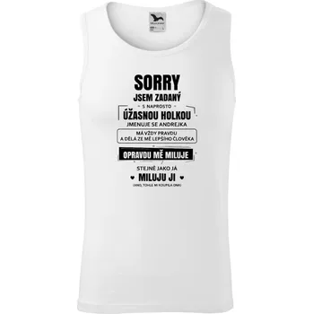 Pánské tílko Pánské tílko Malfini Core Sorry, jsem zadaný