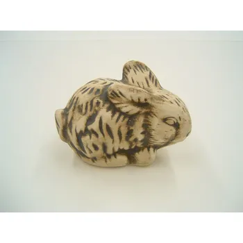 Zahradní dekorace Keramický zajíček - sklopené uši