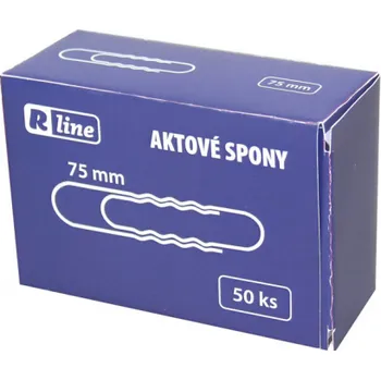 Spona do sešívačky Aktové spony Economy - 75 mm / 50 ks