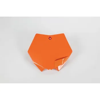 UFO tabulka pod startovní číslo KTM SX 07-12, barva oranžová