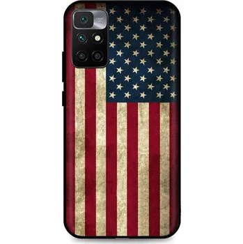 Pouzdro na mobilní telefon Kryt Xiaomi Redmi 10 3D silikon Amerika (obal neboli pouzdro na Xiaomi Redmi 10)