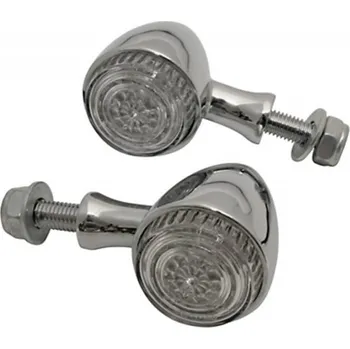 Osvětlení pro motocykl HIGHSIDER LED moto blinkr / koncové světlo COLORADO chrom