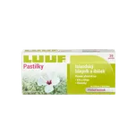 LUUF pastilky, Islandský lišejník a ibišek, 20 pastilek