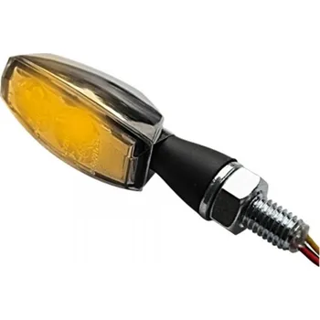 Osvětlení pro motocykl HIGHSIDER LED moto blinkr BLAZE chrom